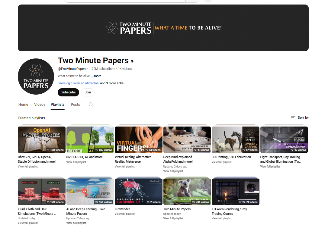 Two Minute Papers image